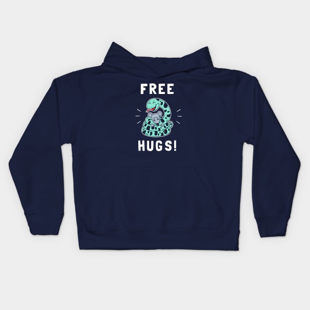 Free Hugs Kids Hoodie by dumbshirts